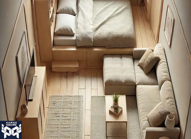 چالش‌ها و راهکارهای زندگی در خانه کوچک