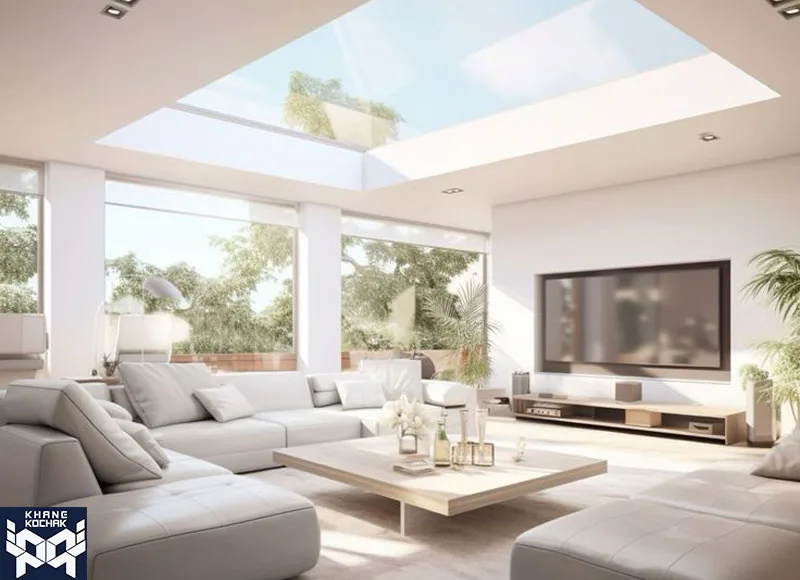 انتخاب متریال مناسب برای نورگیر آپارتمان کوچک