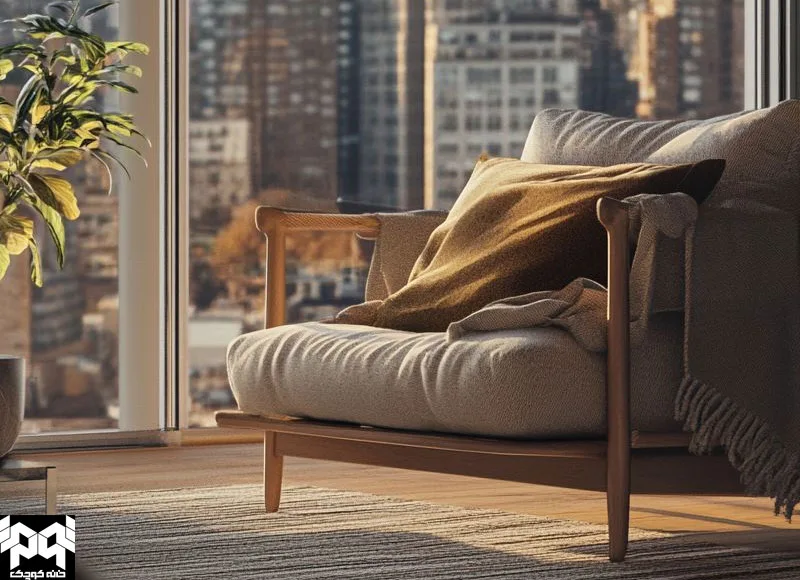 استفاده از نور و رنگ برای سبک زندگی شهری در آپارتمان های کوچک - خانه کوچک